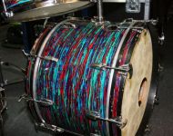 Ludwig Psychedelic red 1971
